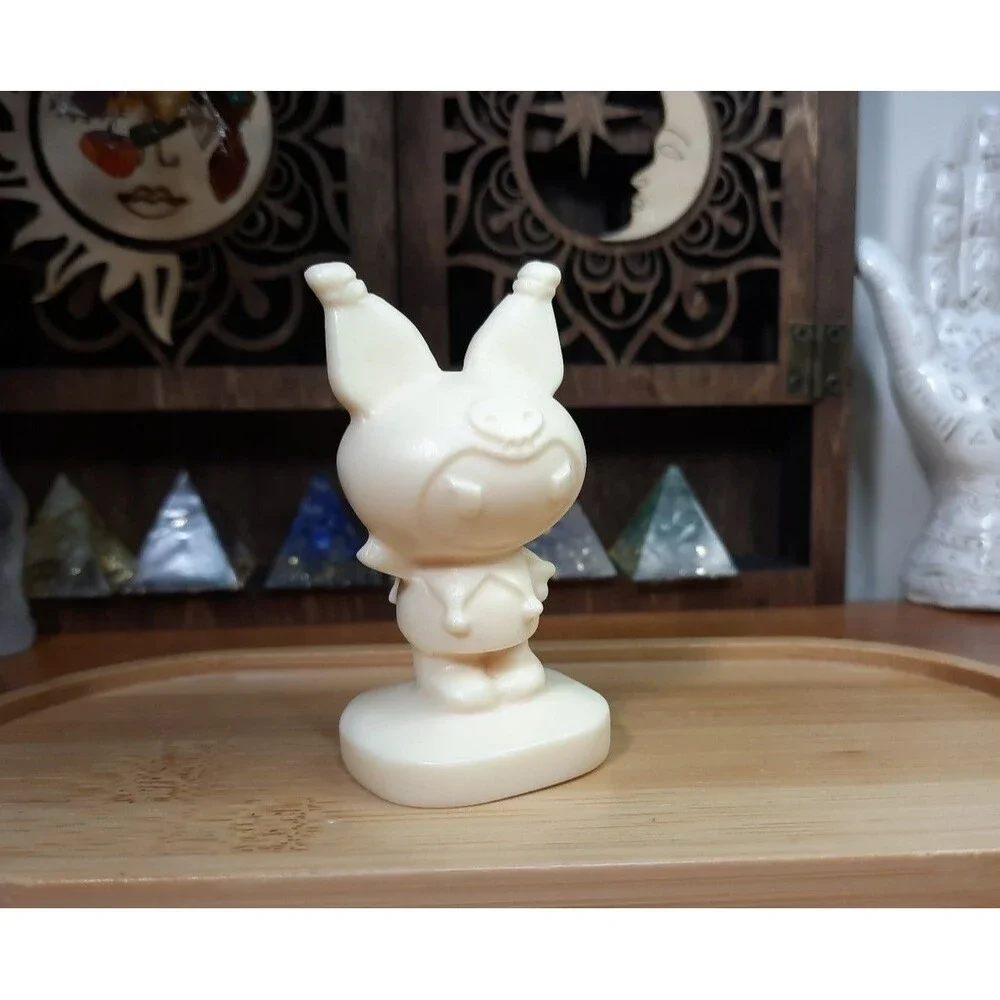 Hand Carved Kuromi Tagua Nut Figure